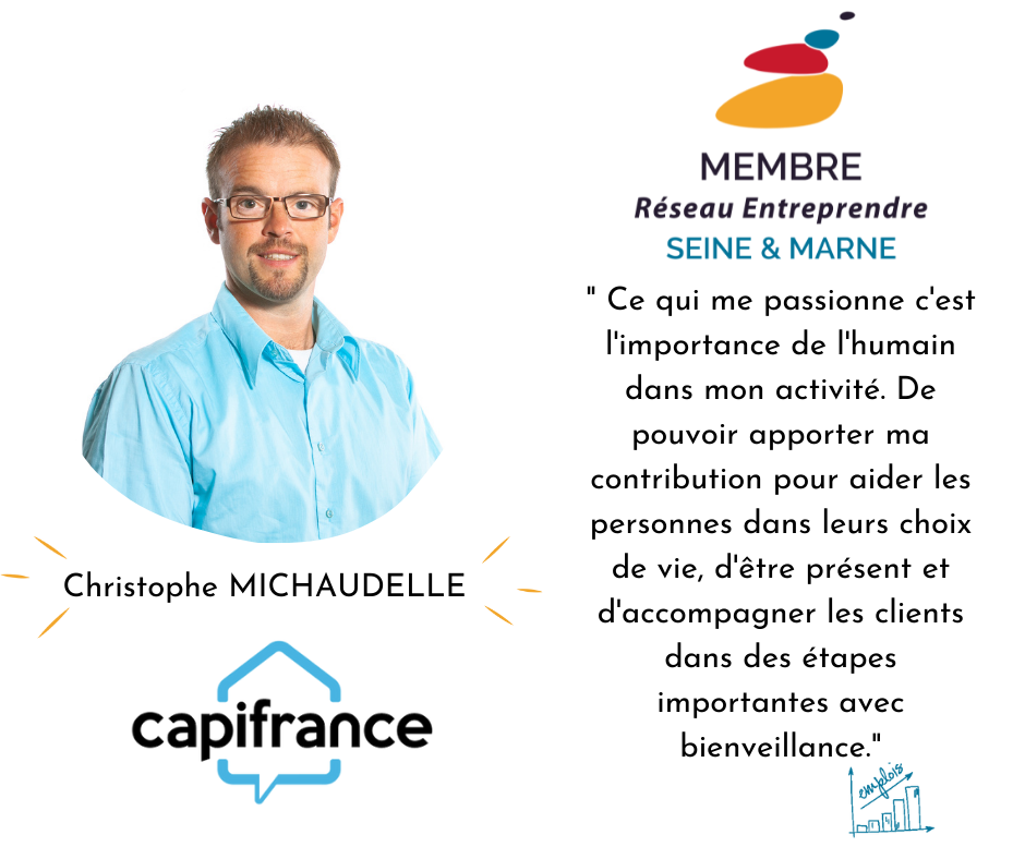 Portrait De Membre Christophe Michaudelle R Seau Entreprendre Seine