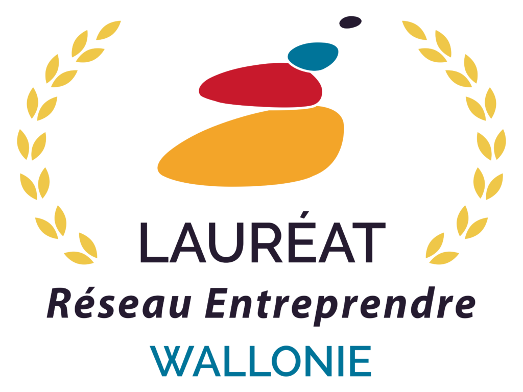 logo lauréat RE wallonie couleur Réseau Entreprendre Wallonie