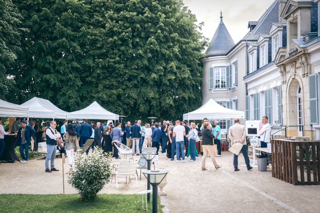 Fête des Lauréats Réseau Entreprendre 2022 au Château de Cormicy, dans la Marne.