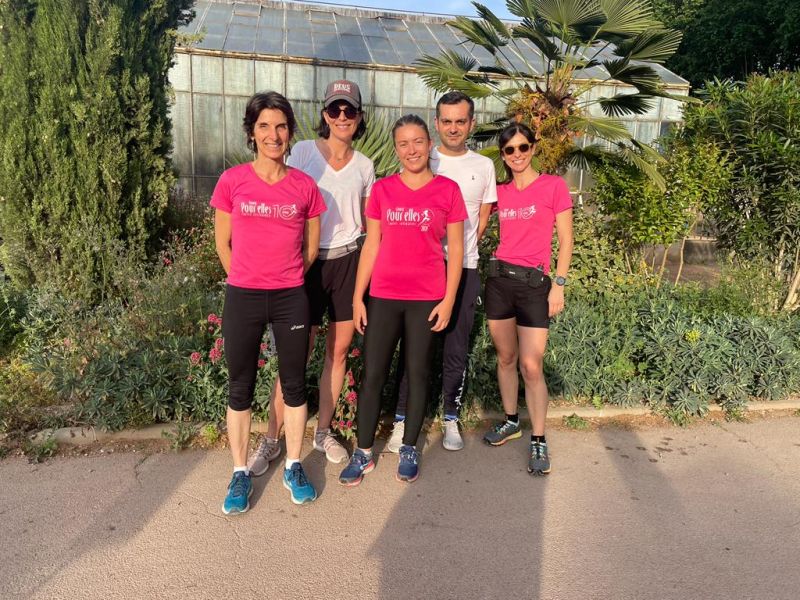 L'équipe Healshape : Sophie Brac de la Perrière Amelie Thepot ￼Audrey Cherblanc ￼Morgan Dos Santos et ￼Caroline Durand.